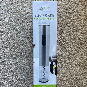 Electric Wine Bottle Opener Set